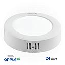 OPPLE LED Slim Surface Light Round Sm-ESII R200-24W-4000K-WH-NV , Natural White 540002025110