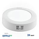 OPPLE LED Slim Surface Light Round Sm-ESII R200-24W-4000K-WH-NV , Natural White 