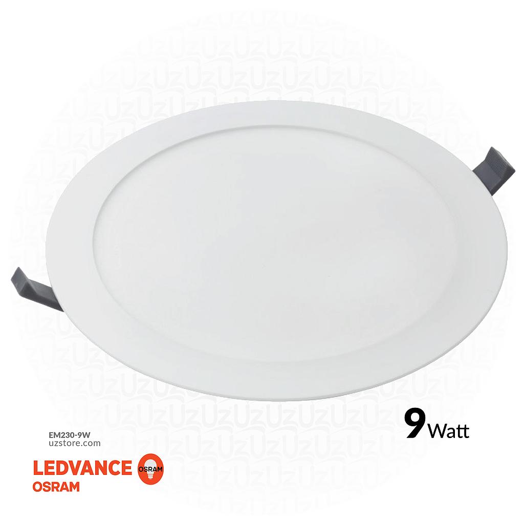 OSRAM LED SLIM PANEL DOWN LIGHT ROUND 4" 9W 3000K