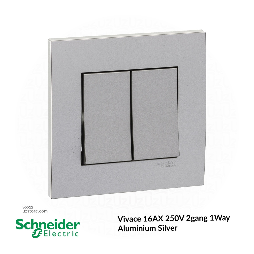 سويك 3*3 1way ابو2 Schneider Alu. Sliver