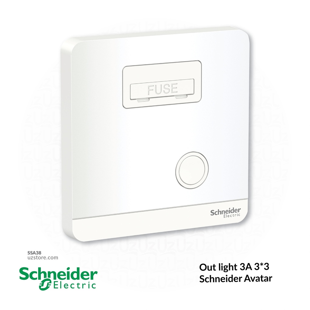 Outlet 3A 3*3 Schneider Avatar (E8330FSG_WE)