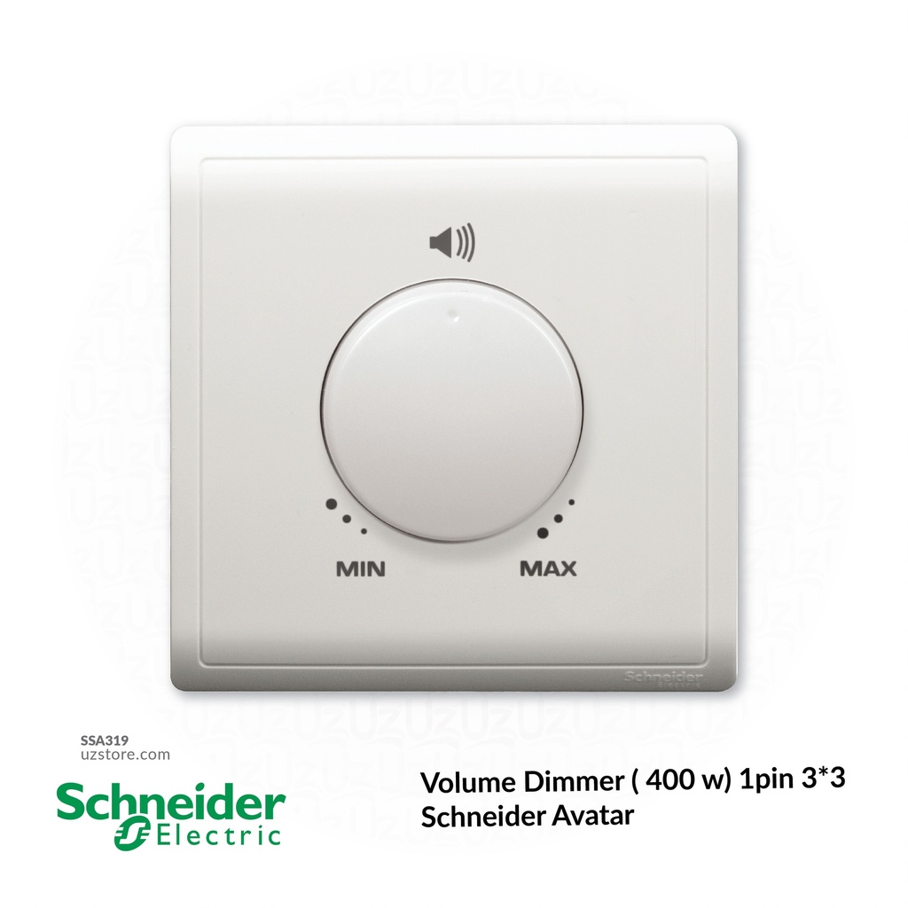 Volume Dimmer ( 400 w) 1pin 3*3 Schneider Avatar