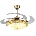 [E1280AK] Decorative Fan With LED 601