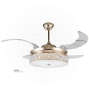 Decorative Fan With LED 616