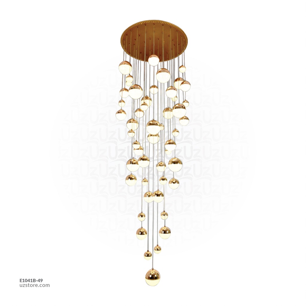 Balls Chandelier 3M - Base 80 cm - 49 Balls 9339/49