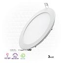 LTF 3W Round Panel light Sigma Warm white