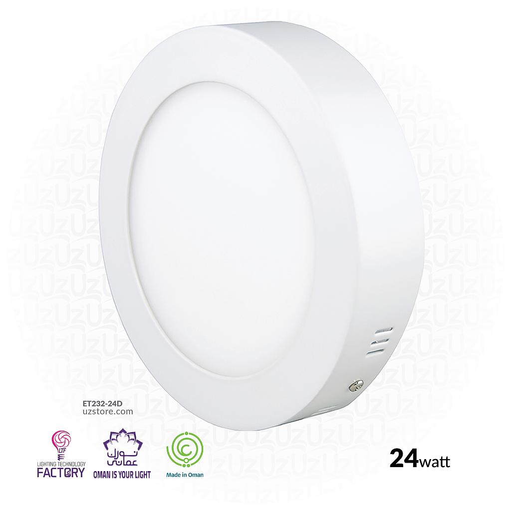 LTF 24W Round Surface light RHO Daylight