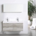 Wash Basin With Cabinet & Mirror KZA-1703120 120*47*58 CM
