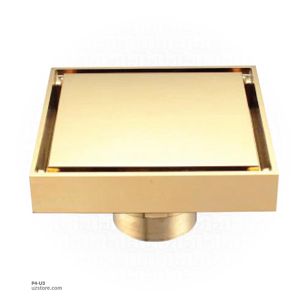 Archaize Color Brass Floor Drain 9873QLC 10*10
