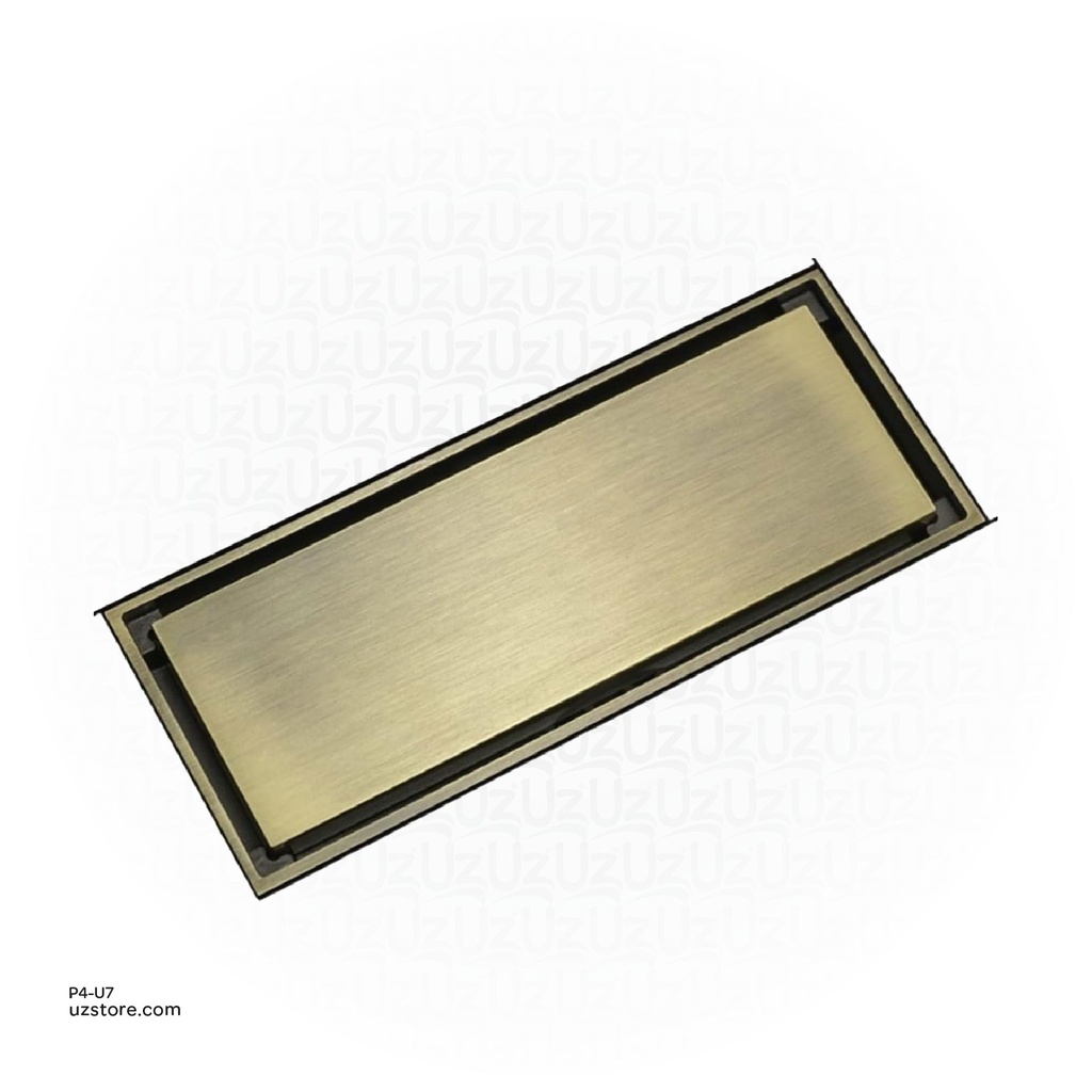 Archaize Color Brass Floor Drain 9873QLC 10*20