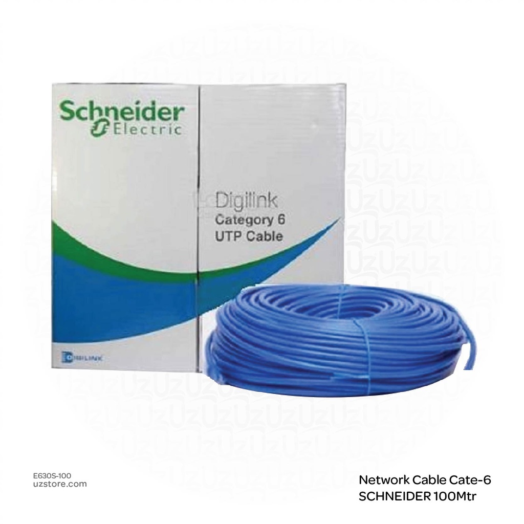 Network Cable Cate-6 SCHNEIDER 100Mtr