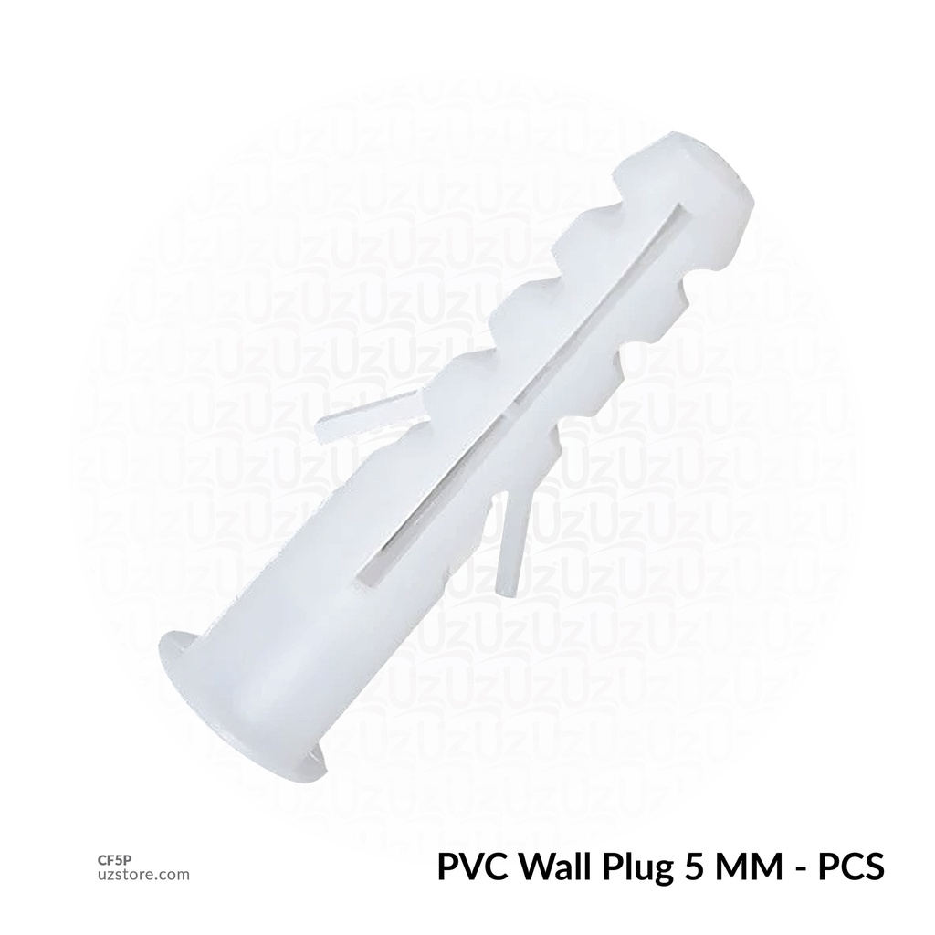 PVC Wall Plug 5 MM - for PCS