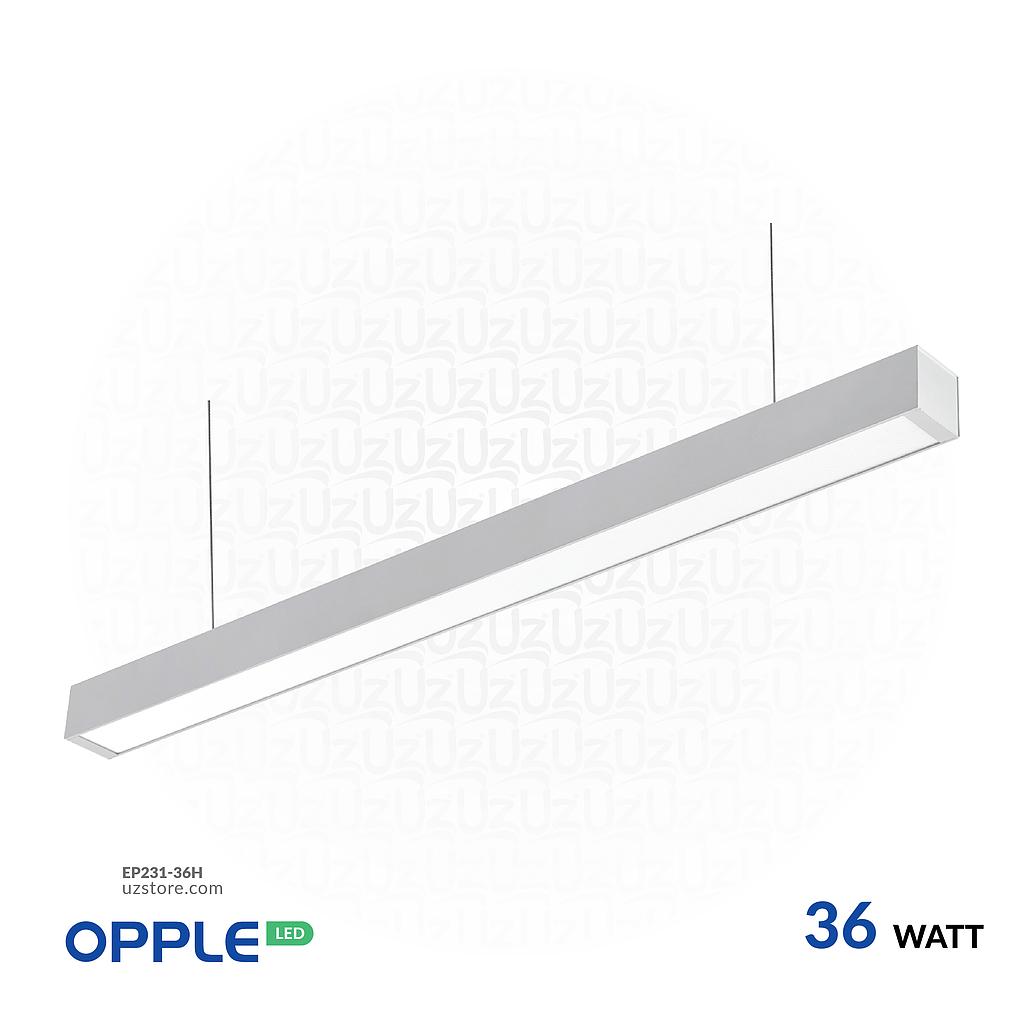 OPPLE LED Linear Office 1200mm 36W , 4000K Natural White 