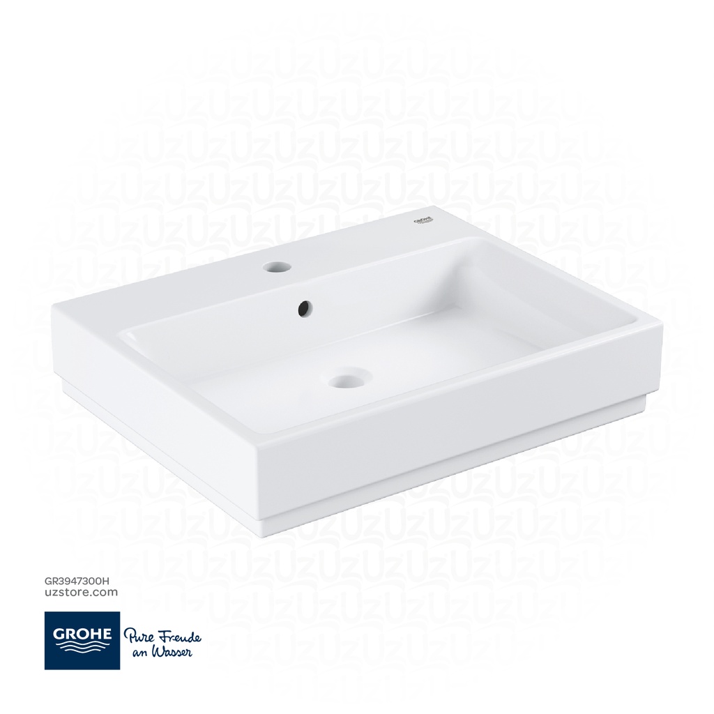 [GR3947300H] GROHE Cube Ceramic Wash basin 60 , 3947300H , alpine white