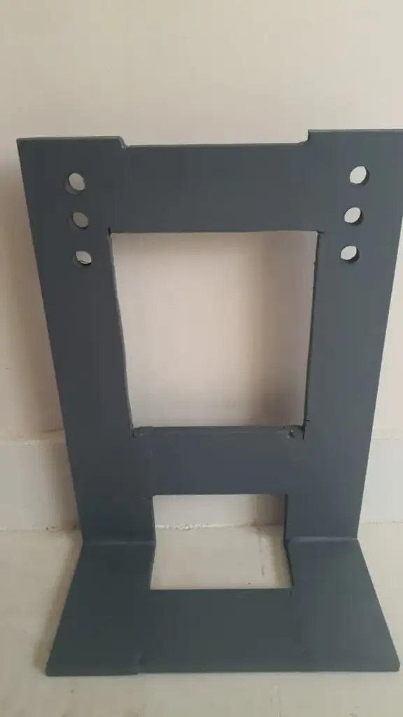 1200mm  WC Steel support  with heavy duty rod