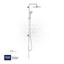 GROHE Euphoria System 260 Shower system with diverter 
for wall mounting , 27421002 , chrome