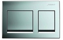 Geberit Actuator plate Alpha 15 for duel flush: bright chrome plated GB115.045.21.1 Square