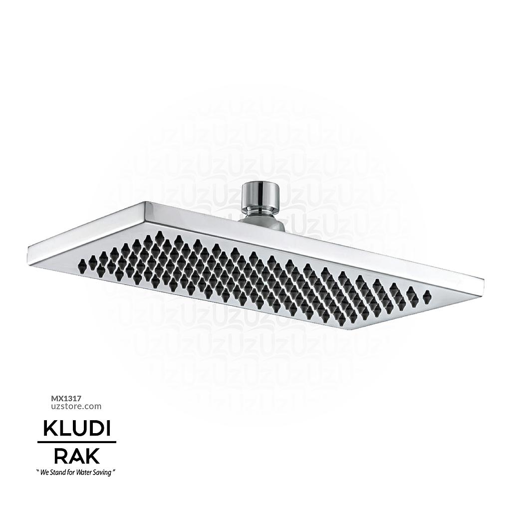 KLUDI RAK Profile Rectangular Overhead Shower DN 15
1/2" Female Thread ( 245*140mm), RAK14018