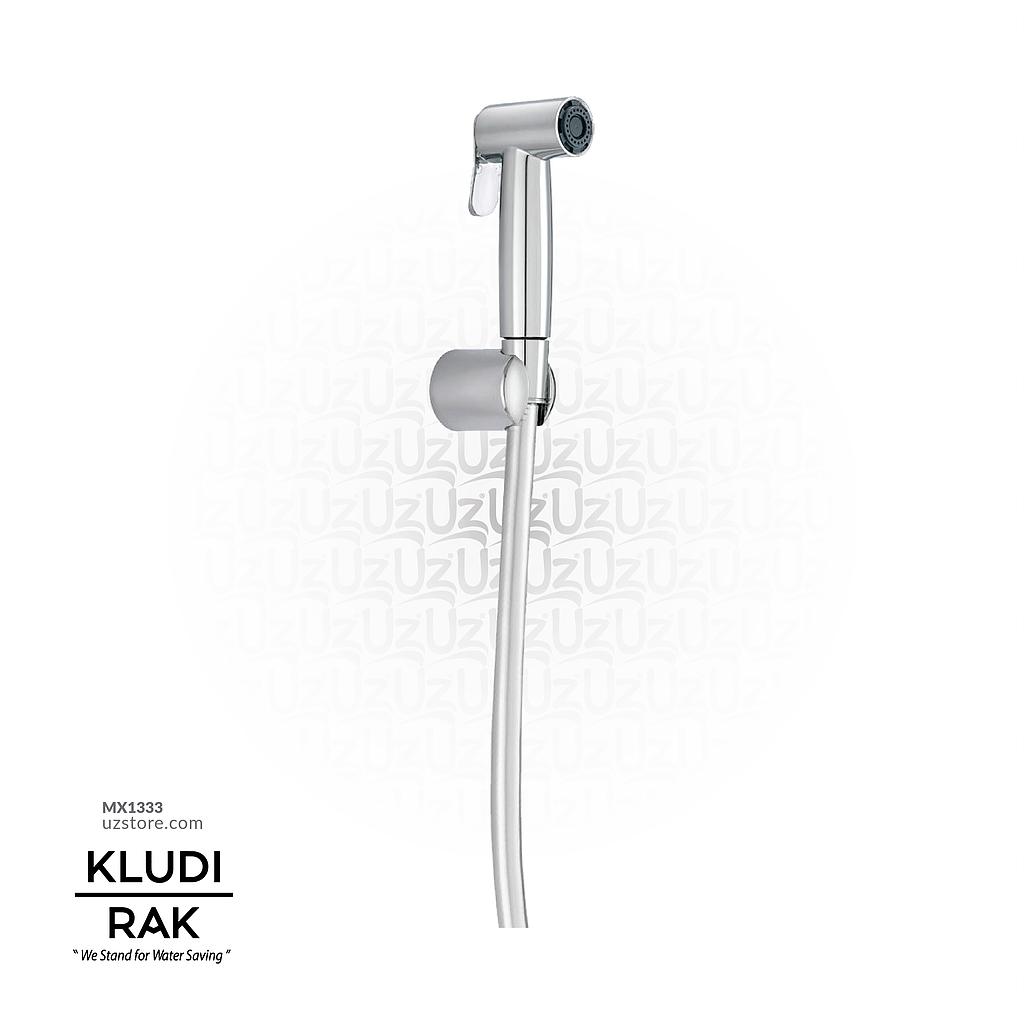 KLUDI RAK ABS Chrome Shattaf With Supreme Hose And Wall Holder RAK32007