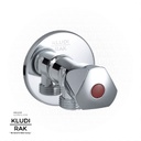 KLUDI RAK Angle Valve 1/4 Turn- CP ABS 1/2" x 1/2" RAK33001