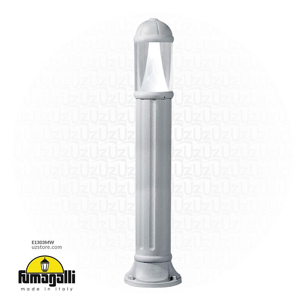 FUMAGALLI SAURO BOLLARD 1100MM RESIN LOUVRE WH Made in Italy 