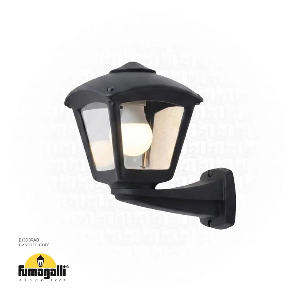 FUMAGALLI ROBY WALL CLEAR E27  BK Made in Italy 