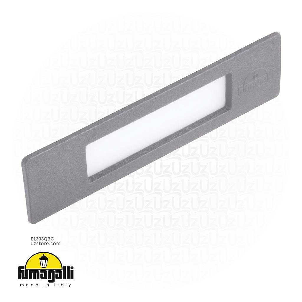 [E1303QBG] FUMAGALLI NINA 190 OPAL STEP LIGHT R7S 8.5W 3000K GY Made in Italy 