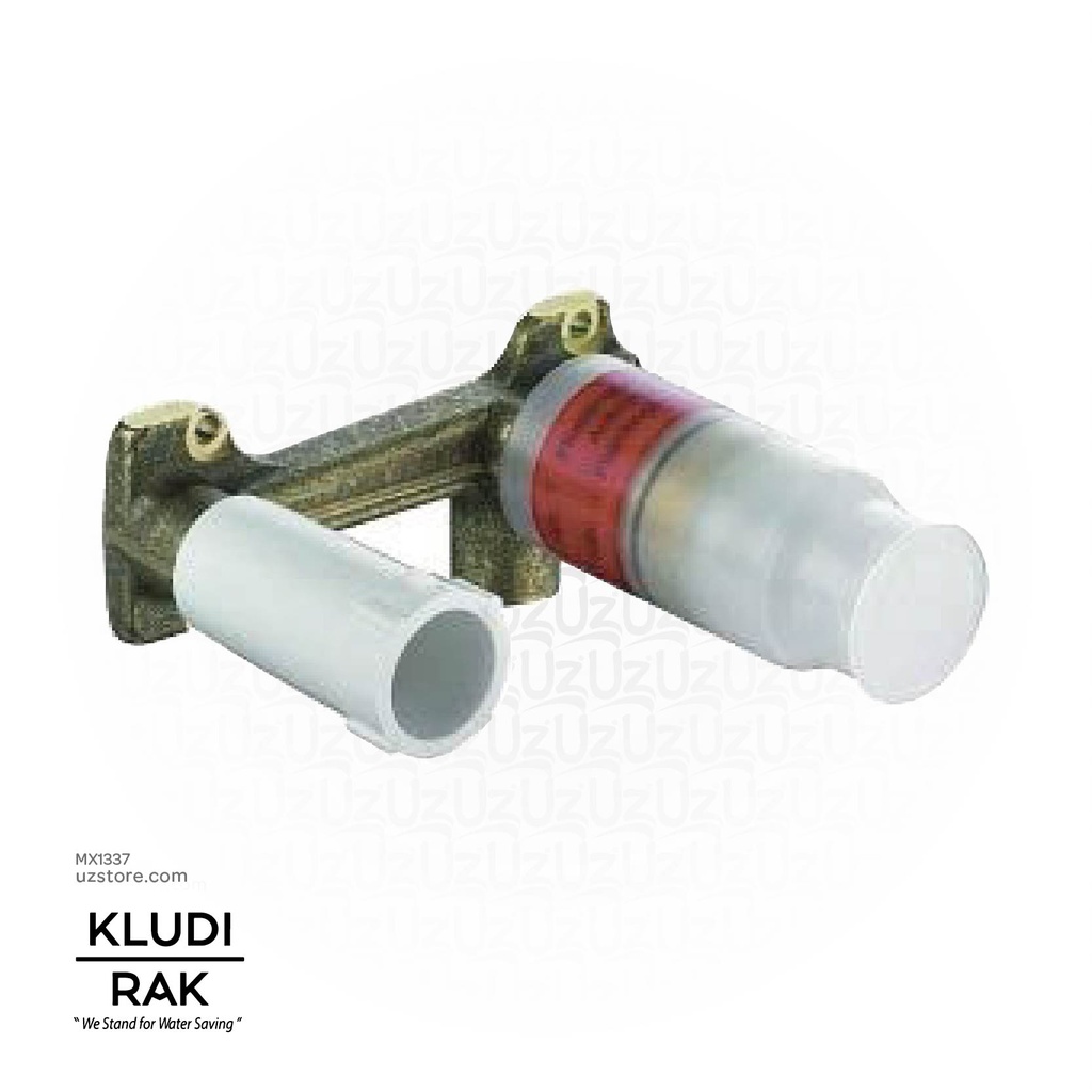 KLUDI RAK Wall-Mounted Basin Mixer for Concealed 2-Hole Pre-Installation
 Set DN 15, RAK38243