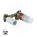 KLUDI RAK Wall-Mounted Basin Mixer for Concealed 2-Hole Pre-Installation
 Set DN 15, RAK38243