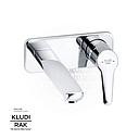 2 Hole Wall Mounted Concealed Basin Mixer (180mm Spout) RAK10023