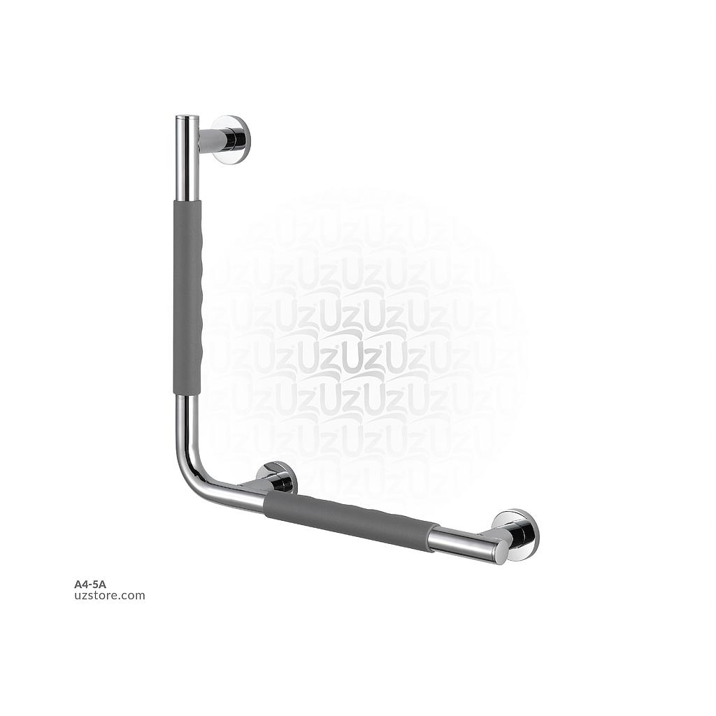 Chromed Angle Grab Bar with rubber Grip 
304 stainless steel