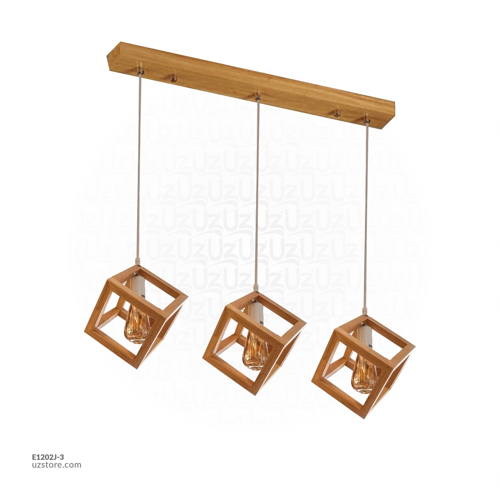 Cube Woody Hِِanging light UZ19-3