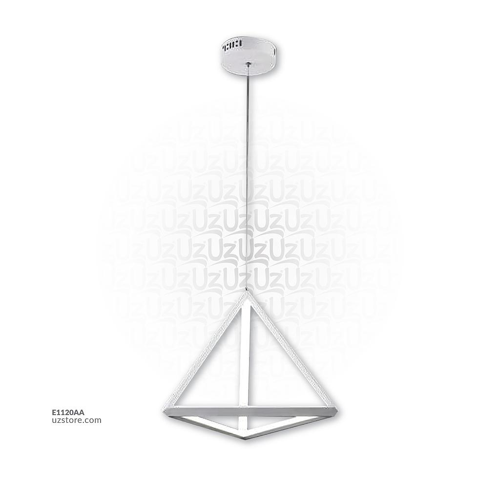 LED Hanging Light pyramid 860664PA White 35W AC165-265V