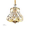 LED Hanging Light 860801/10 Gold 120W AC165-265V