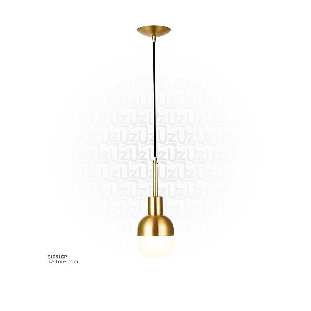 [E1051GP] Pendant Light E27 GYP225 Copper 