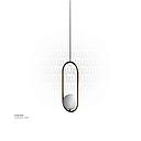 Pendant Light E27 MD4003-S Gold with a White Ball