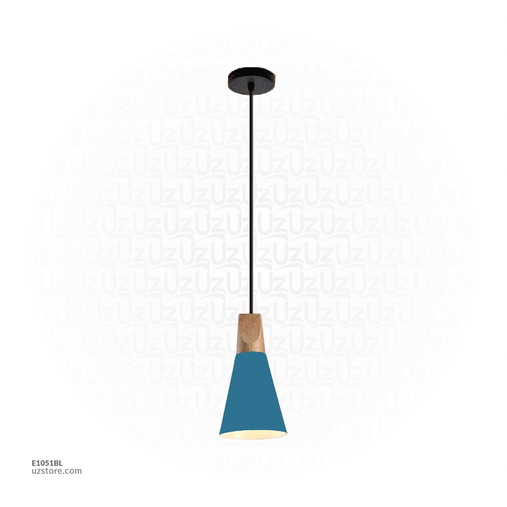 Pendant Light E27 7745/A DARK BLUE