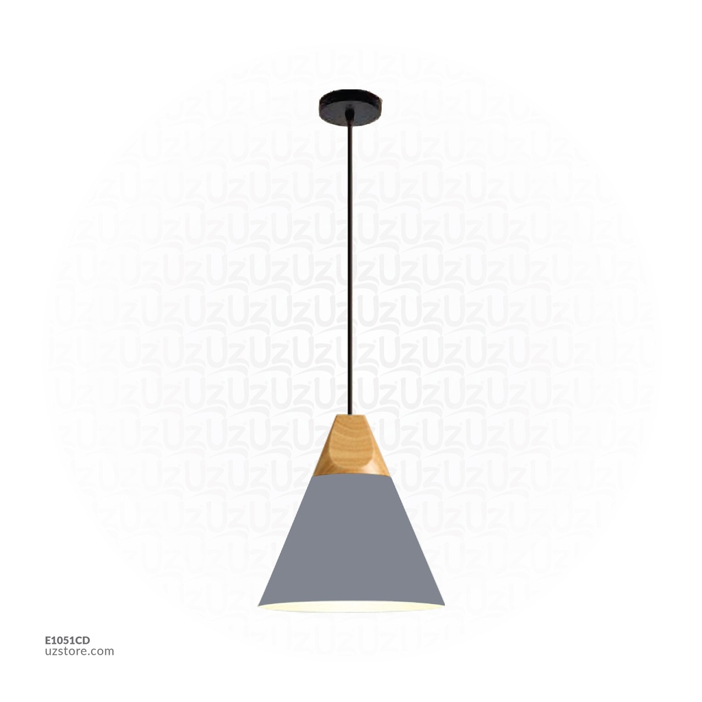 Pendant Light E27 7745/C DARK GREY