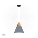Pendant Light E27 7745/C DARK GREY