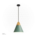 Pendant Light E27 7745/C Olive Green