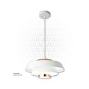 Pendant Light E27 8025/1White + Rose Gold