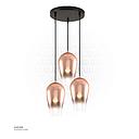Pendant Light E27 10287/3S ROSEGOLD 400mm base