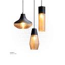 Black + Amber Pendant Light MD3204-3 