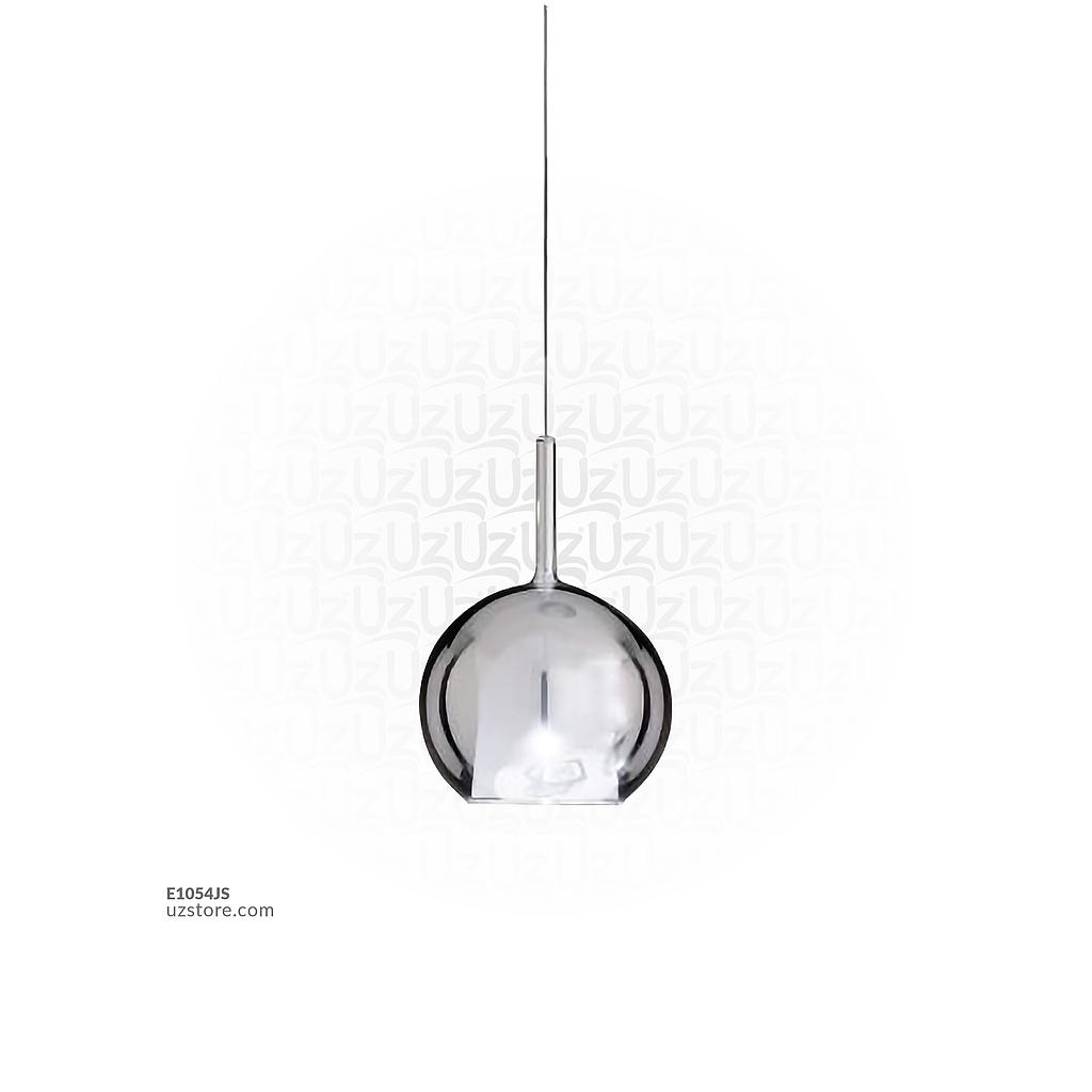 [E1054JS] Smoky grey Glass Pendant Light MD3227-130 D130
