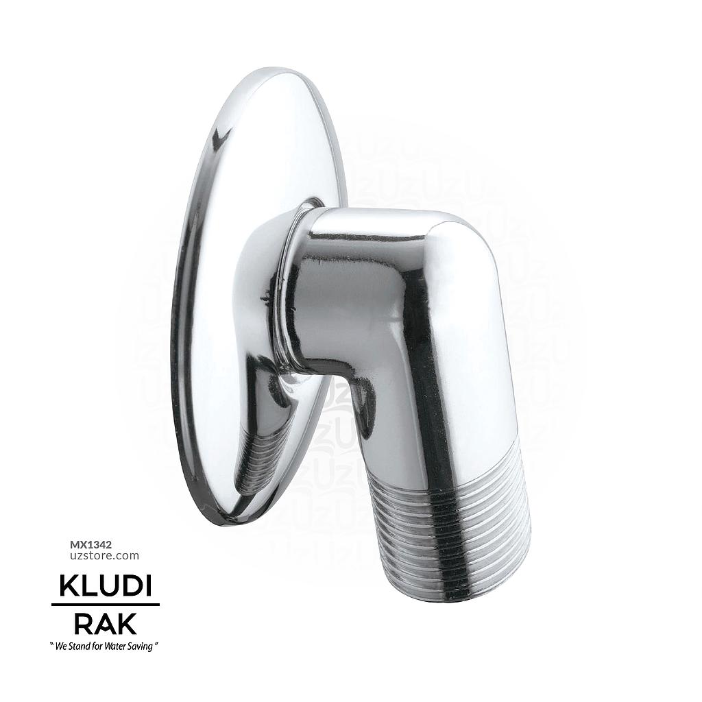 [MX1342] KLUDI RAK Wall supply with wall Flange Chrome RAK 6054005