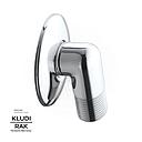 KLUDI RAK Wall supply with wall Flange Chrome RAK 6054005