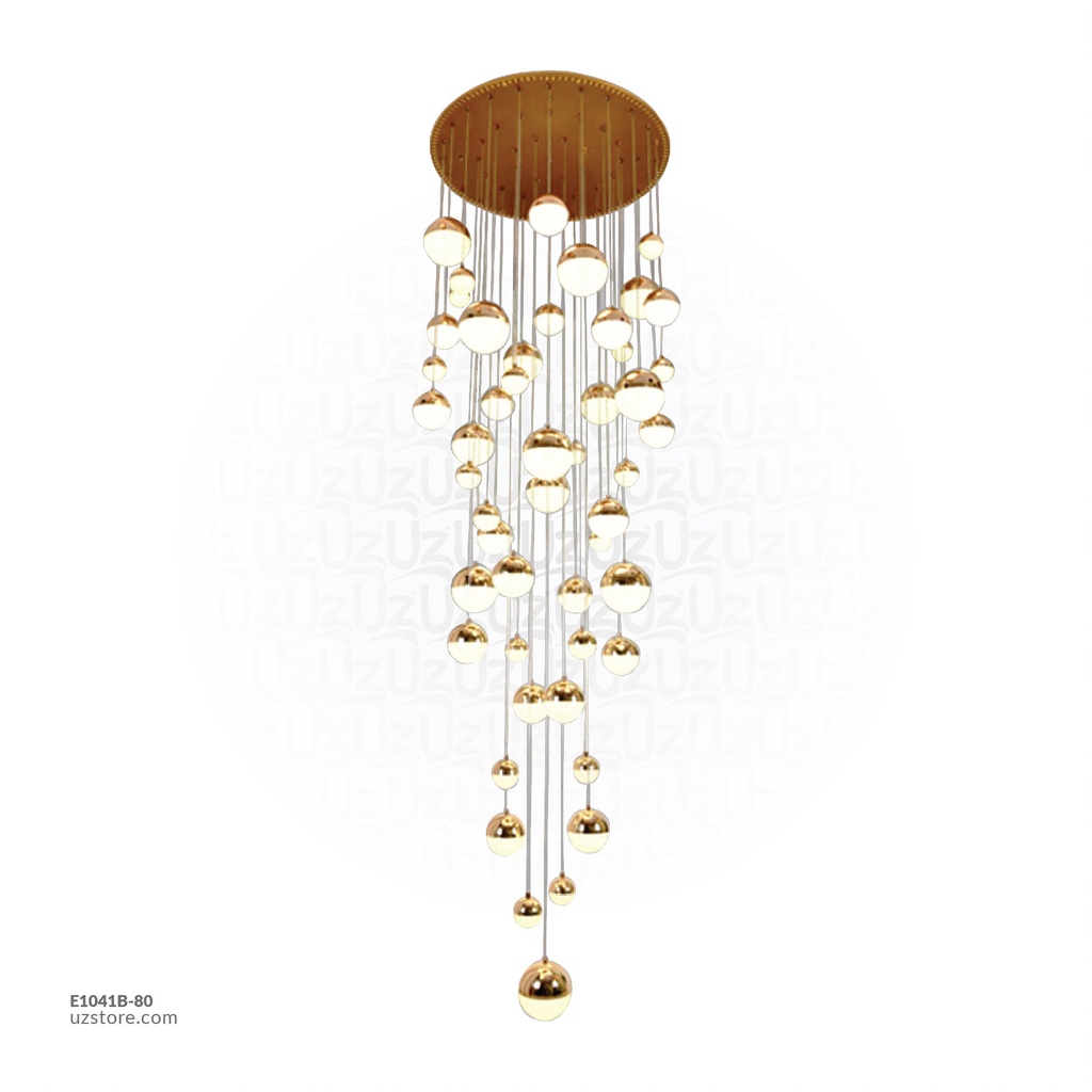 Balls Chandelier 6.5M - Base 80 cm - 80 Balls 9339/80