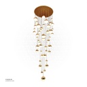 Balls Chandelier 6.5M - Base 80 cm - 80 Balls 9339/80