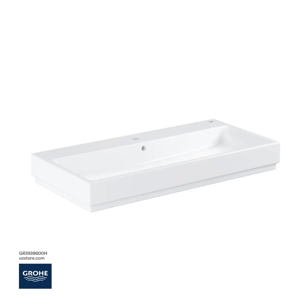 [GR3938600H] GROHE Cube Ceramic Wash basin 100 , 3938600H , alpine white