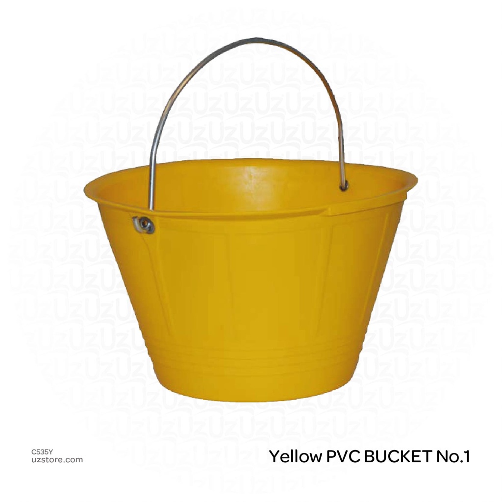 Yellow PVC BUCKET INDIA No.1